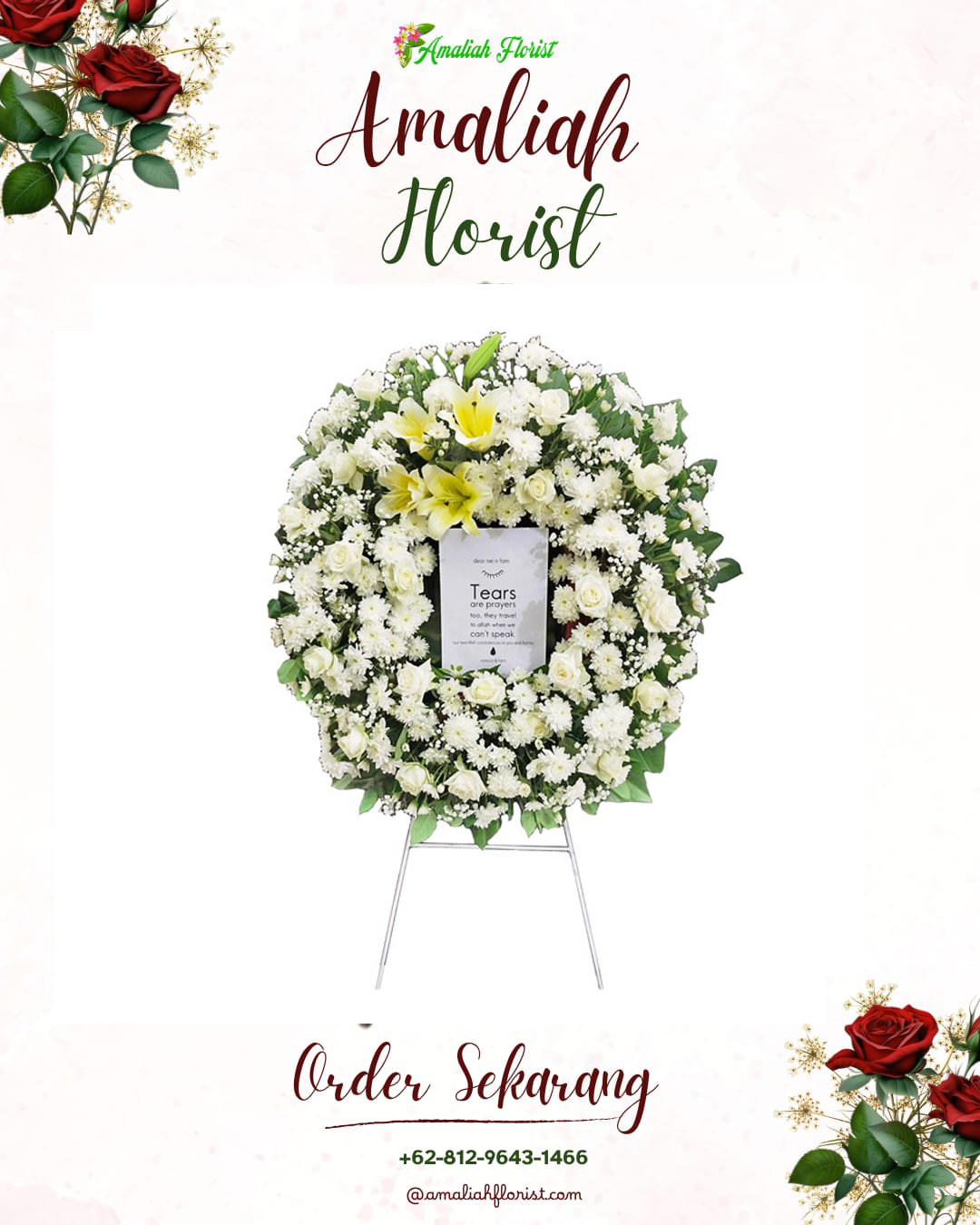 Krans Bunga Duka Wenang